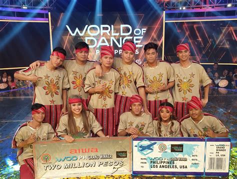 world of dance philippines|WINNING MOMENTS: FCPC Baliktanaw is World Of Dance .